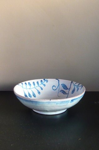 Blue and white bowl