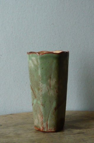 Octagonal vase